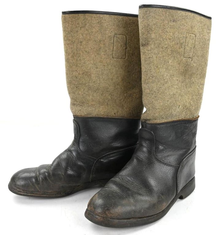 German WH/LW Winter Felt Boots