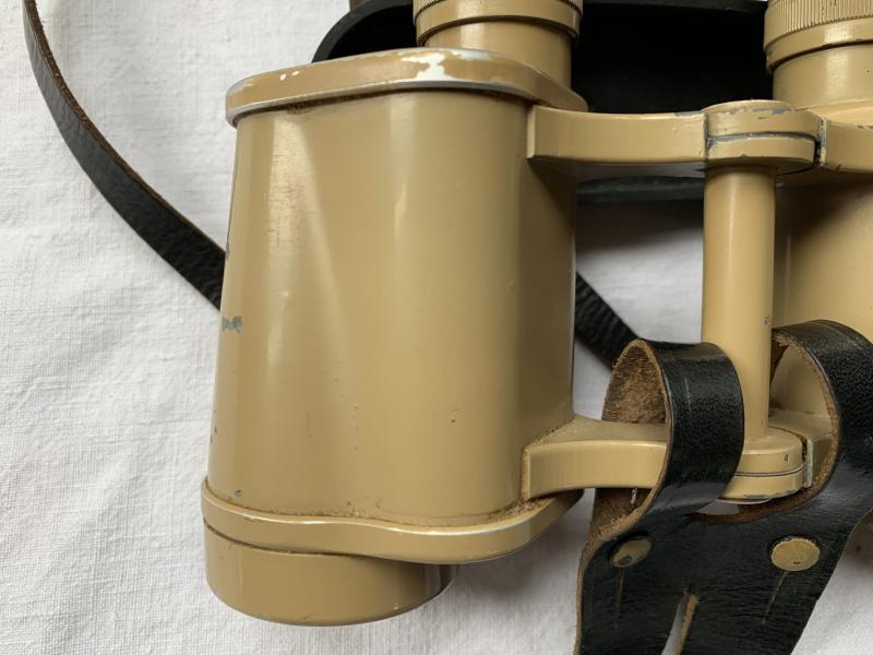 German Tan 6x30 Binoculars 'Dienstglas' -CAG-