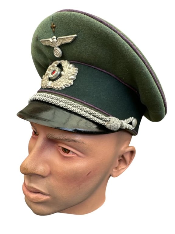 Wehrmacht Army (Heer) Chaplain Visor Cap...Rare!