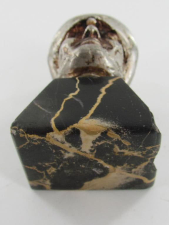 Small Third Reich Officer Head Desktop Bust