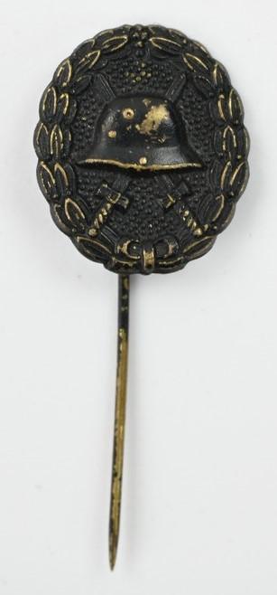 German WW1 Wound Badge in Black Stickpin