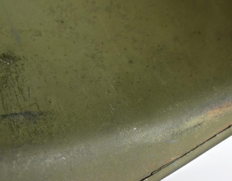 US WW2 Navy M1 Helmet MM2 'Mike A Kotz'