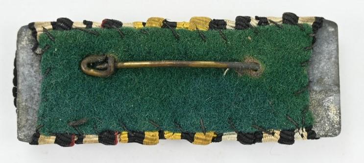 German WW1 3-Piece Medal Ribbonbar