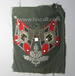 WH (Heeres), flat-wire- (ie. 'BeVo'-) woven 'Ärmelabzeichen für...