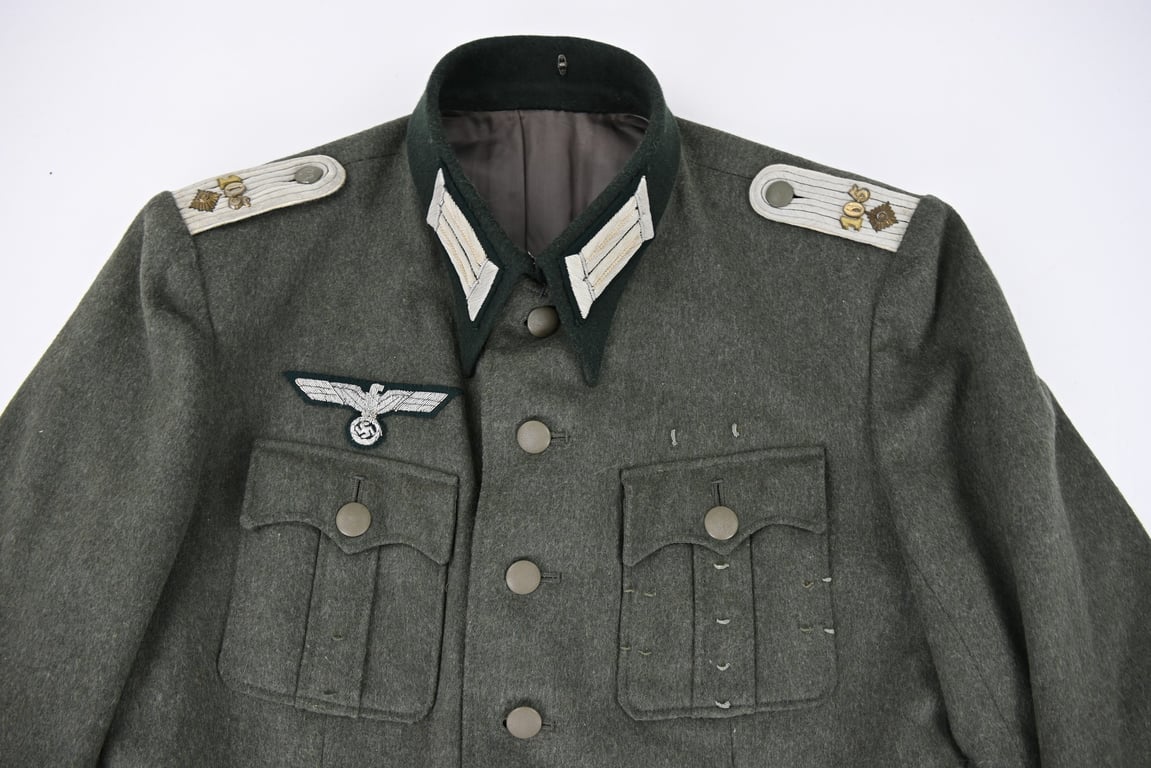 German WH DKIG Tunic Grenadier Regiment 105 Oberleutnant Hans Hoppe