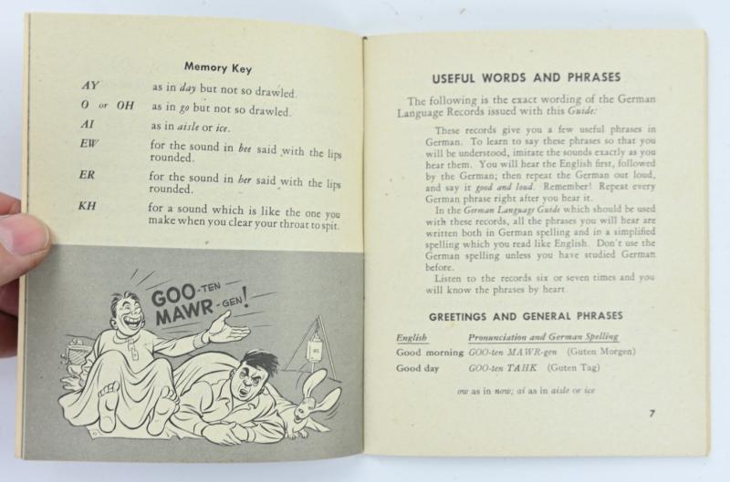 US WW2 German Language Guide