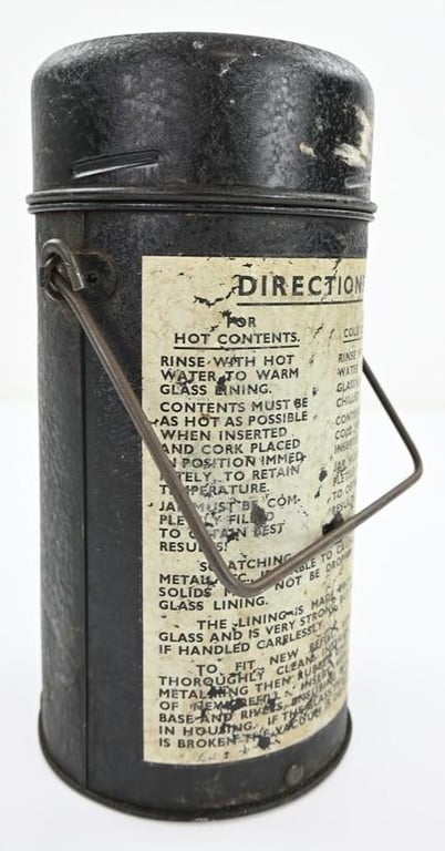 British WW2 Thermos Flask 1943