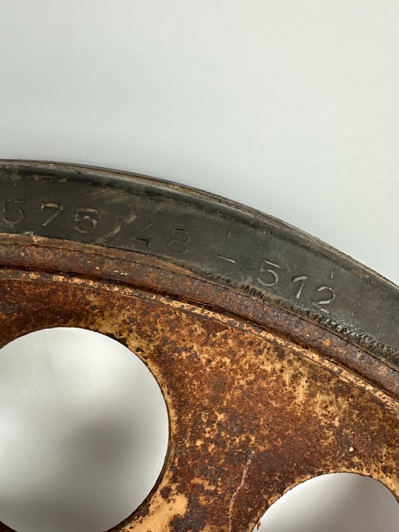 WWII German SdKfz 251 Half Track Wheel