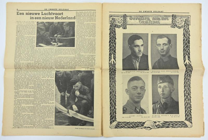 Dutch SS Magazine 'De Zwarte Soldaat' 1942