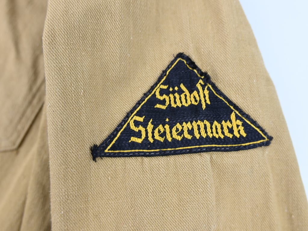 German Hitler Youth Clothing Grouping Judenberg/Steiermark