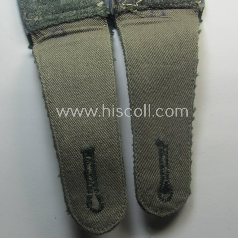 Pair of WH (Heeres) early-war-period- (ie. 'M36'- ie. 'M40'-pattern and/or rounded-styled) NCO-type shoulderstraps as was intended for a: 'Feldwebel eines Nachschub-Kraftfahr-Abts.'