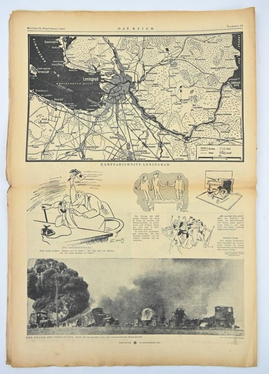 German Newspaper “Das Reich” September 1941