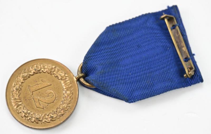 German WH 12 Years Long Service Award Medal