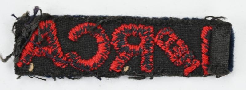 Canadian WW2 RCA Medium Shoulder Title