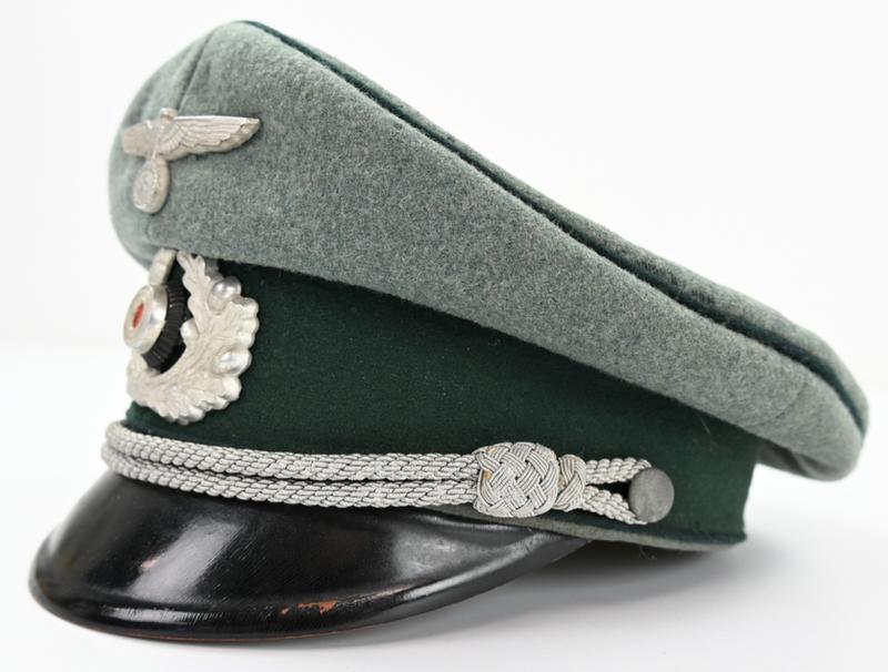 German WH Heer Officer Administrative Visor Cap