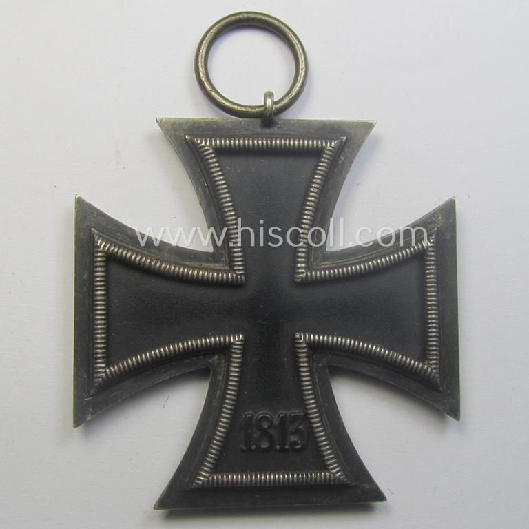 Superb - and truly rarely encountered! - 'Eisernes Kreuz 2. Klasse' (ie. Iron Cross 2nd Class) being a so-called: 'Übergrösse'-variant (ie. 'over-sized' ie. 47 mm. sized-example) as was produced by the: 'Frank u. Reif'-company
