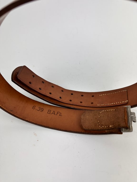 Brown Luftwaffe belt 90 cm ( mint)