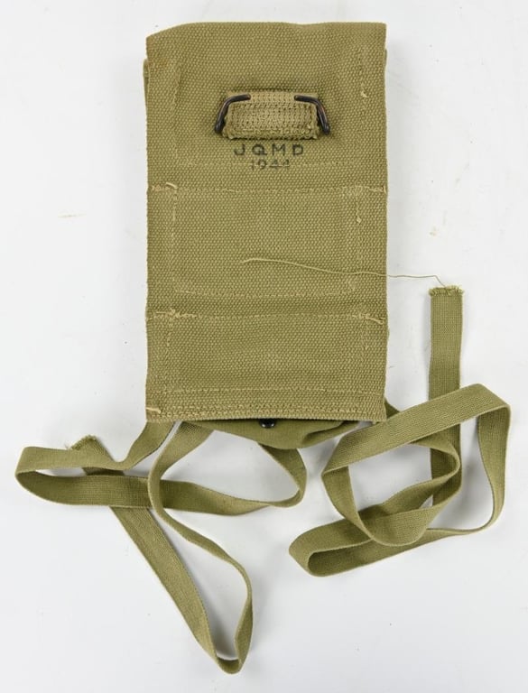 US WW2 3-Pocket Grenade Pouch 1944