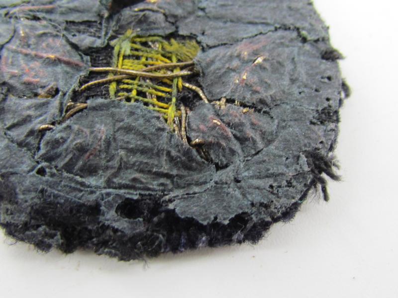 kriegsmarine Coastal Artillery bullion Trade Patch