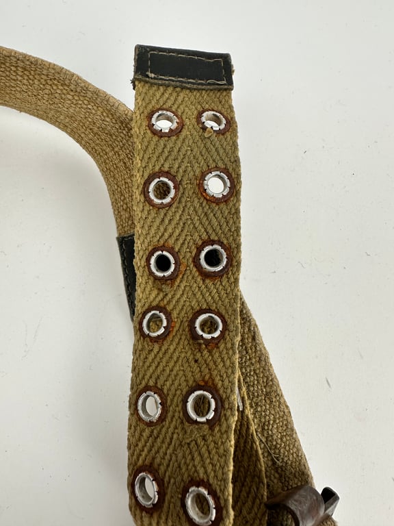 RARE Wehrmacht tropical ‘Afrikakorps’ belt  by  "E. Schneider"