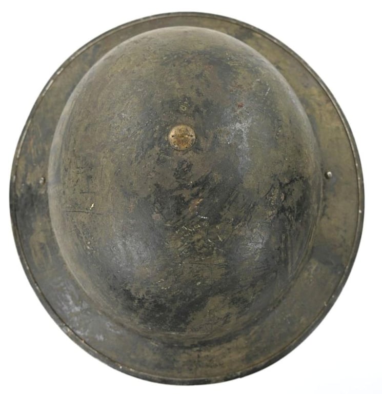 British WW2 Marked Brodie Helmet