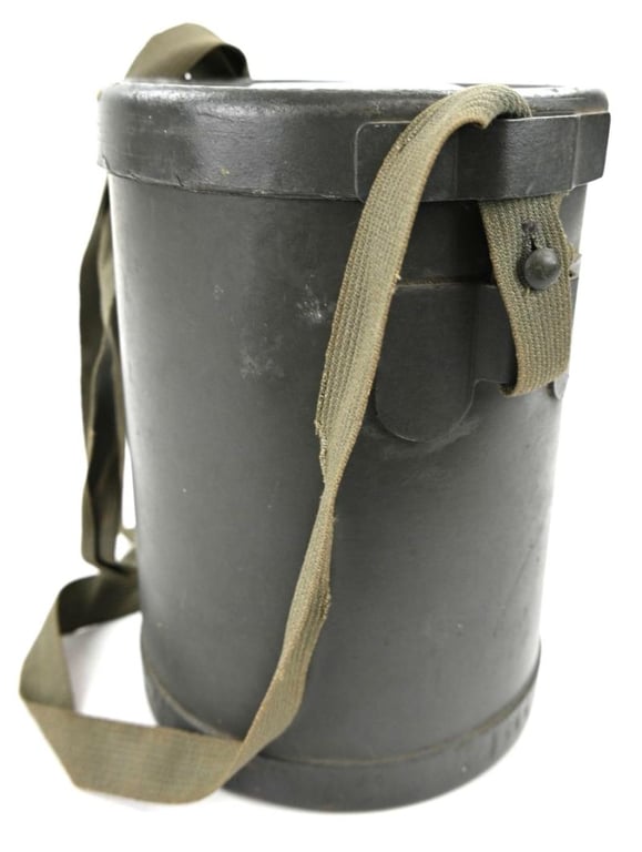 German Luftschutz Gasmask & Tornister VUPA