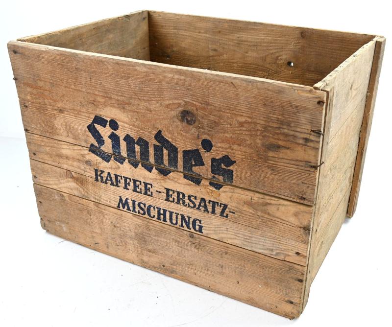 German Third Reich Era Linde's Coffee Box