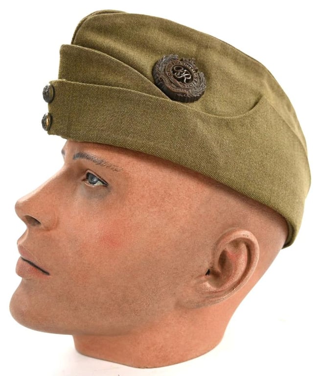 British WW2 Officer Side Cap 'Royal Artillery'