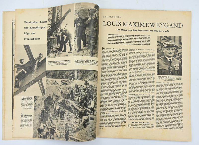 German Third Reich Magazine 'Die Woche' 1940