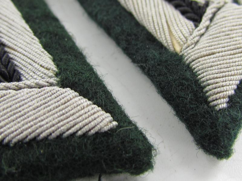 Wehrmacht Heer Pionier Officer's Collar Tabs