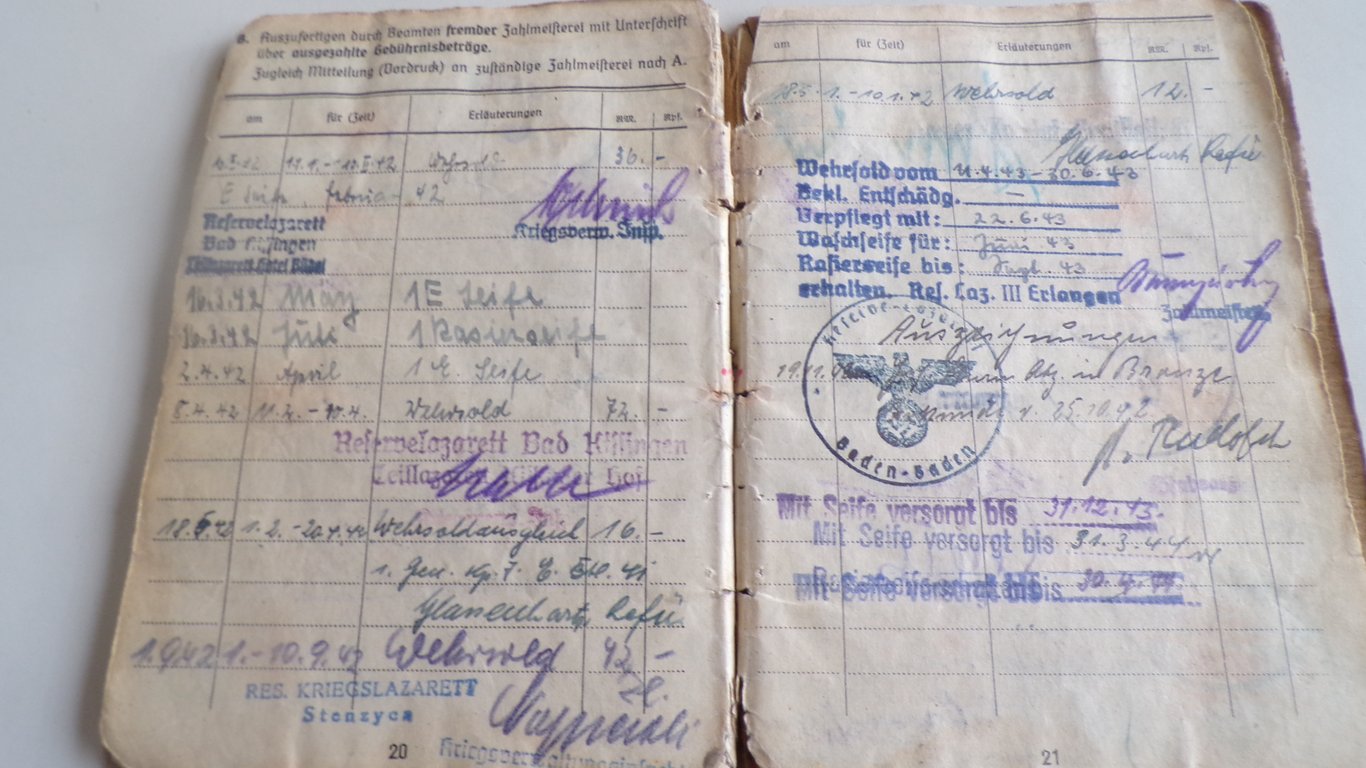 Large grouping of a Obergefr. 5.Inf Rgt 41 mot 1/3