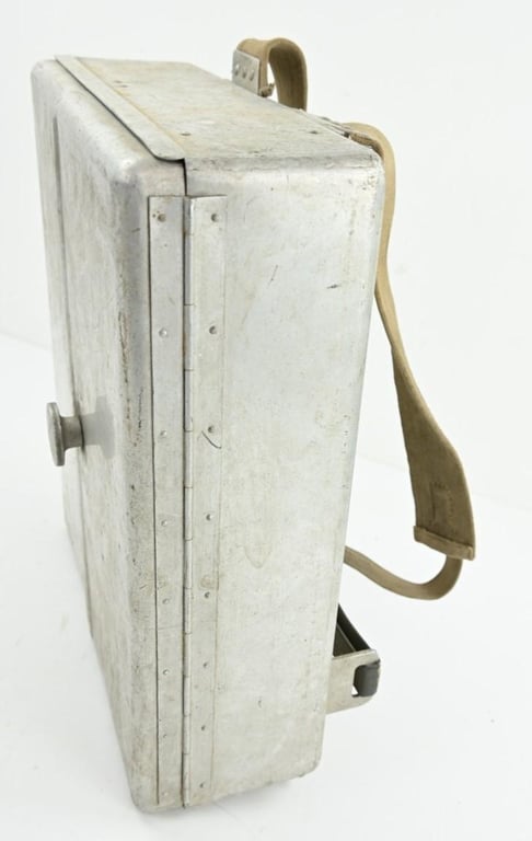 German Luftschutz Chemical Gas Test Tornister
