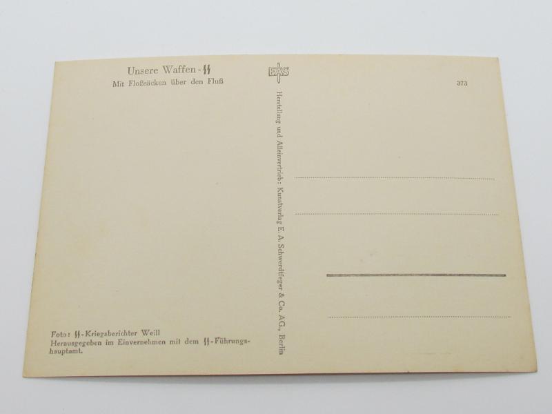 Postcard : Unsere Waffen-SS