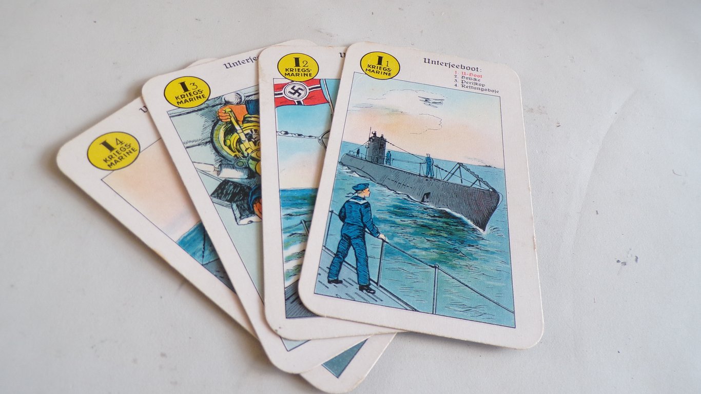 Wehrmachts-Quartett Game - Kriegsmarine Edition