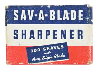 US WW2 Razor Sharpener in box
