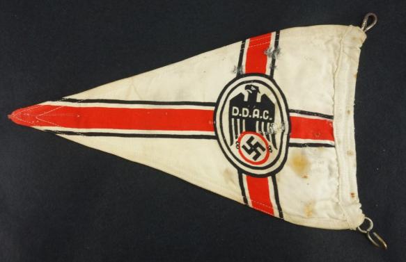 German DDAC Car Pennant