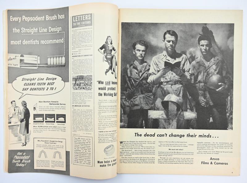 US WW2 Life Magazine April 1945