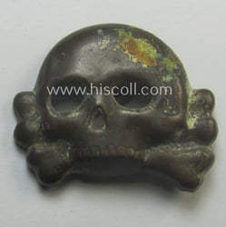 Very early-pattern, 'SS o. Allgemeine-SS' visor-cap skull (ie....