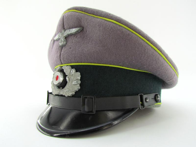 Wehrmacht Heer Panzergrenadier EM/NCO´s Visor Cap...Rare