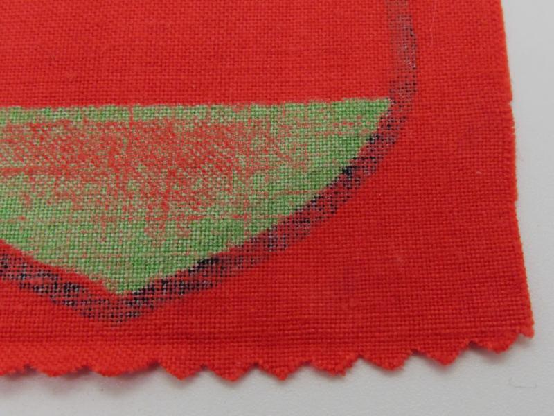 Wehrmacht ( Heer ) Printed 'Aserbaidschan' Volunteer Sleeve Shield