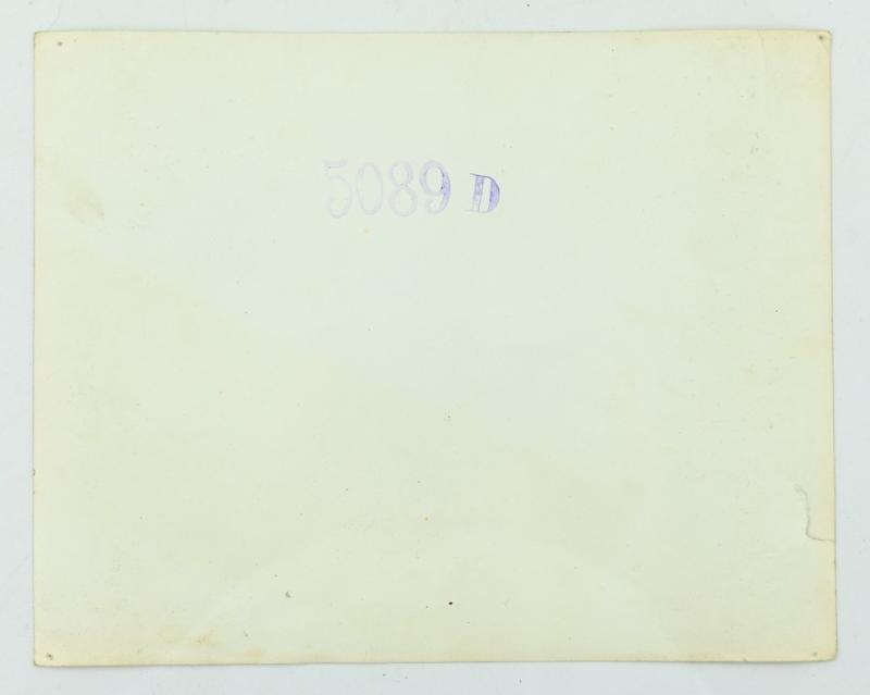 British WW2 Artillery Press Photo