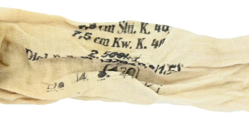 German WH Shell Powder Bag 7,5cm KWK40