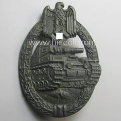 'Panzerkampfabzeichen in Silber' (or: silver-class panzer-assault badge or...
