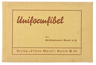 German Third Reich Uniform Fibel 1933