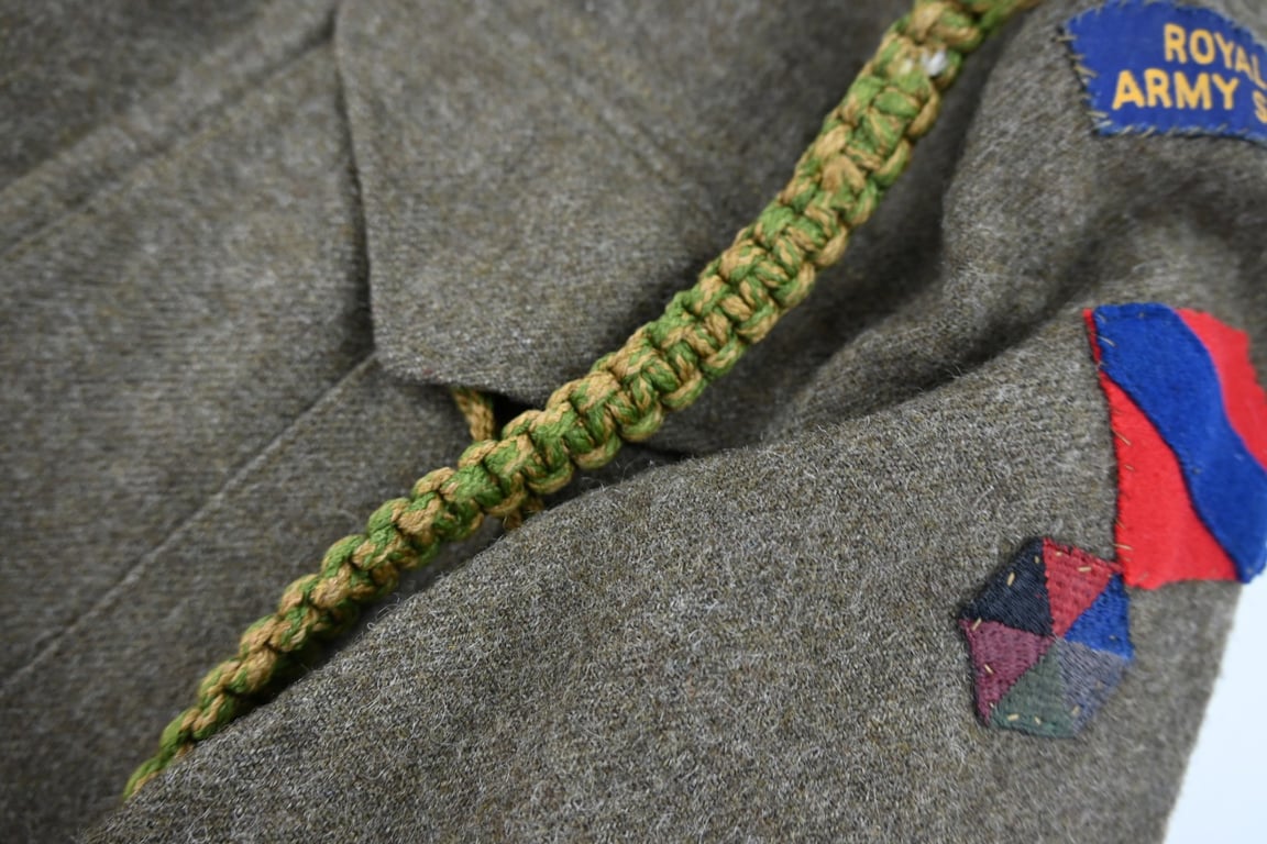 Canadian WW2 Battle Dress RCASC