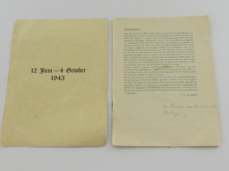 Utrecht 1943 brochure.