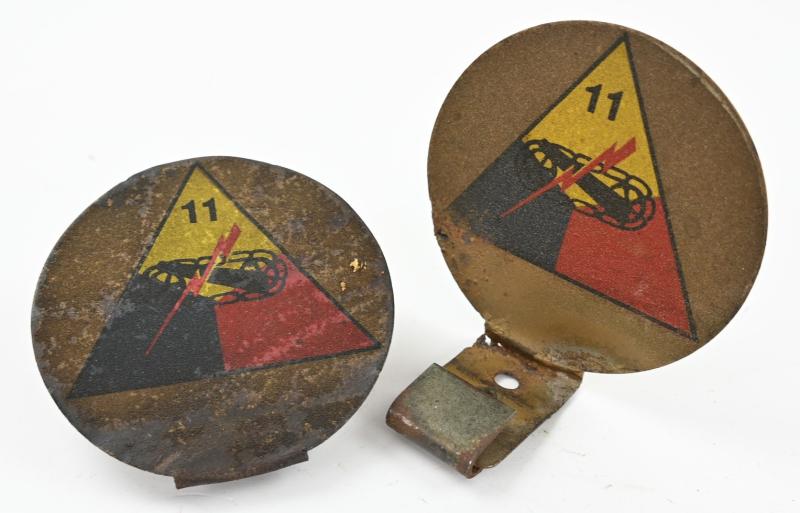 US WW2 11th Armored Division Shooting Targets