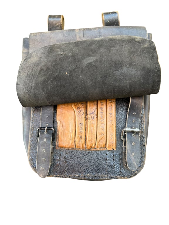Mapcase made of Entrenching Tool carrying Case