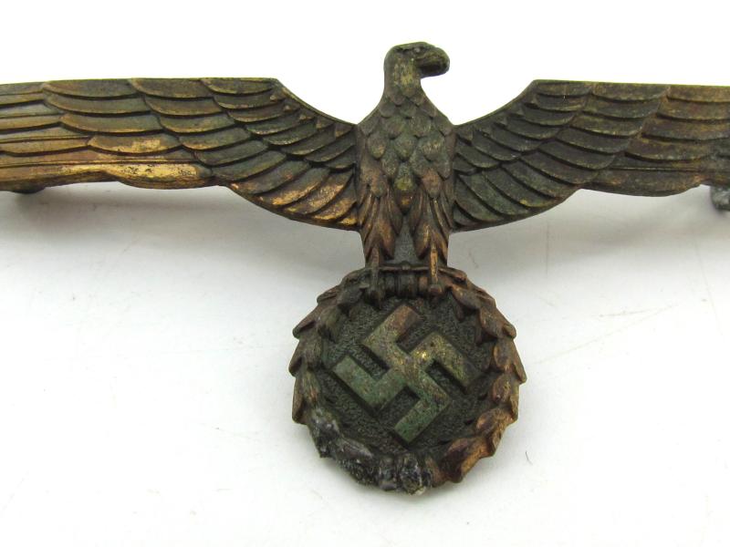 Metal breast Eagle For Officers Kriegsmarine Summer Uniform