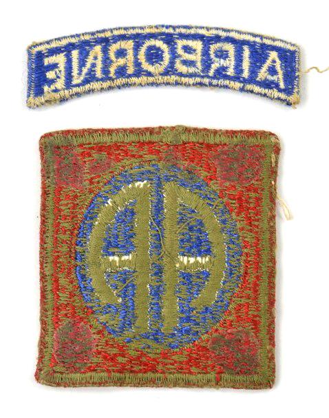 US WW2 82nd Airborne Division SSI Greenback